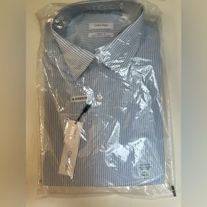 Men’s dress shirt Calvin Klein stretch regular fit long sleeve